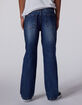RSQ Boys Straight Dark Wash Jeans image number 4