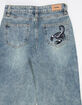 RSQ Boys Embroidered Extra Baggy Jeans image number 7