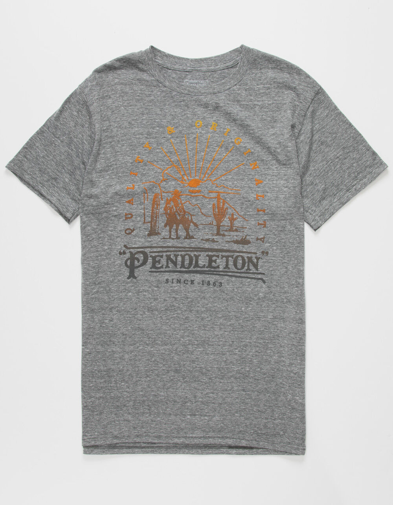 PENDLETON Ombre Cowboy Mens T-Shirt image number 0