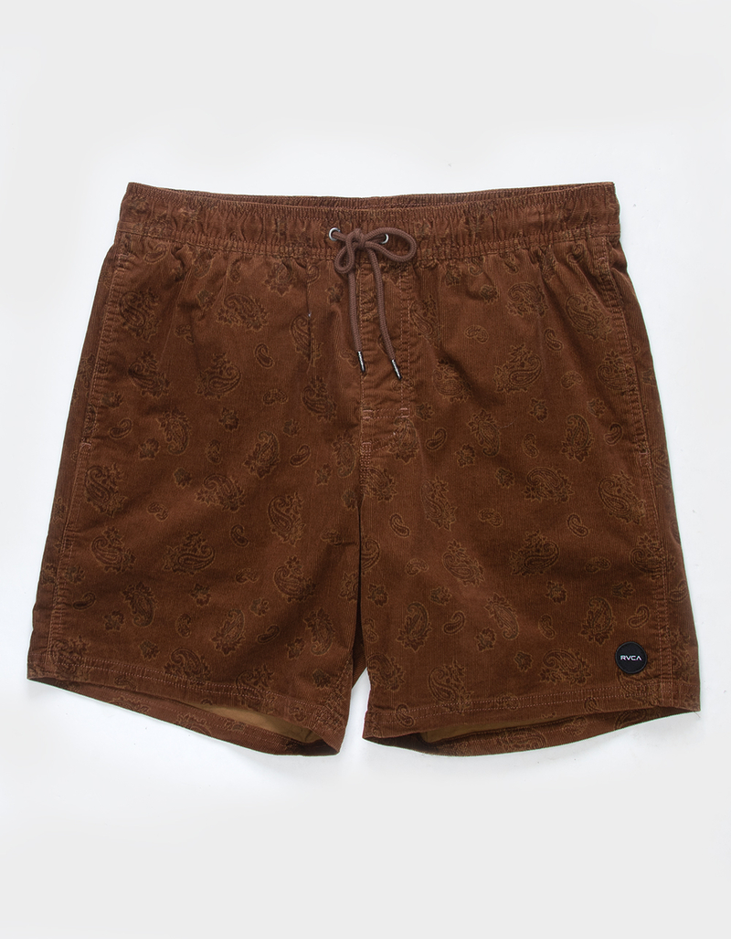 RVCA Escape Elastic Corduroy Mens Shorts image number 0