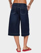 EDIKTED Letty Low Rise Denim Bermuda Shorts image number 3