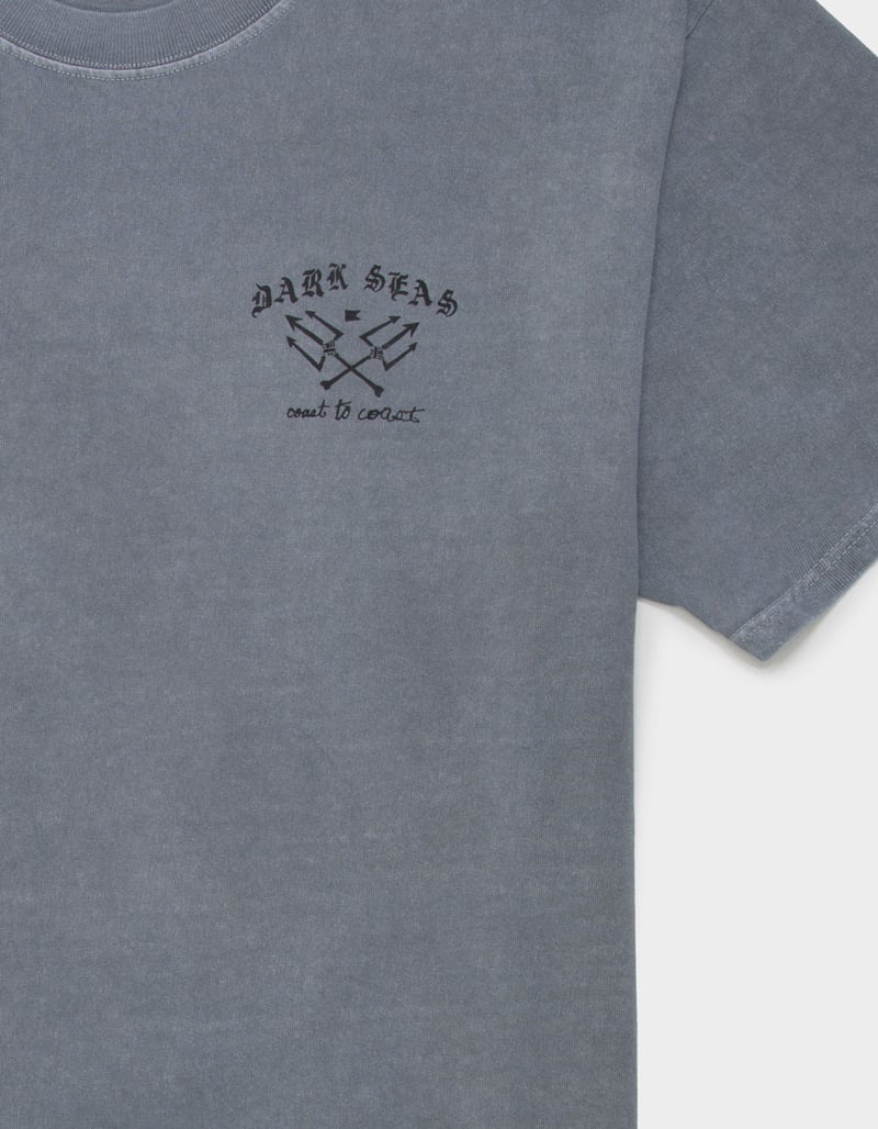 DARK SEAS Troublemaker Mens Heavyweight Tee image number 3