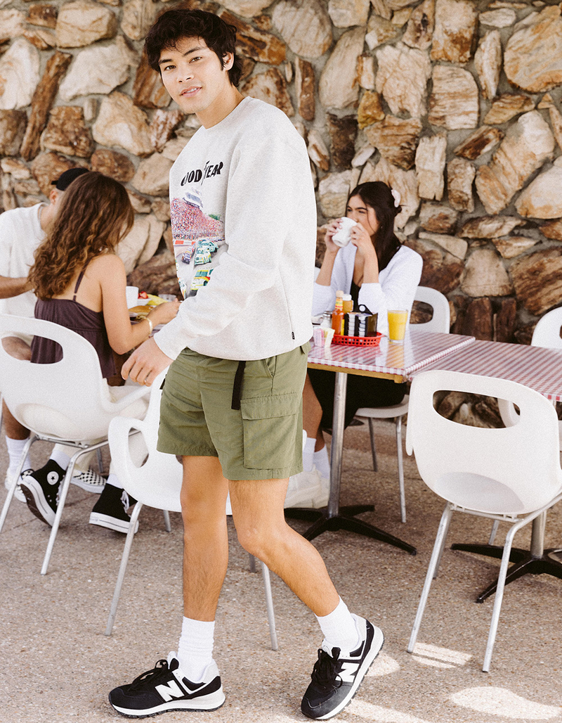 RSQ Mens Nylon Utility Shorts image number 0