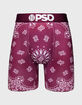 PSD Maroon Bandana Mens Boxer Briefs image number 1