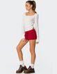 EDIKTED Bayside Slitted Micro Skort image number 3