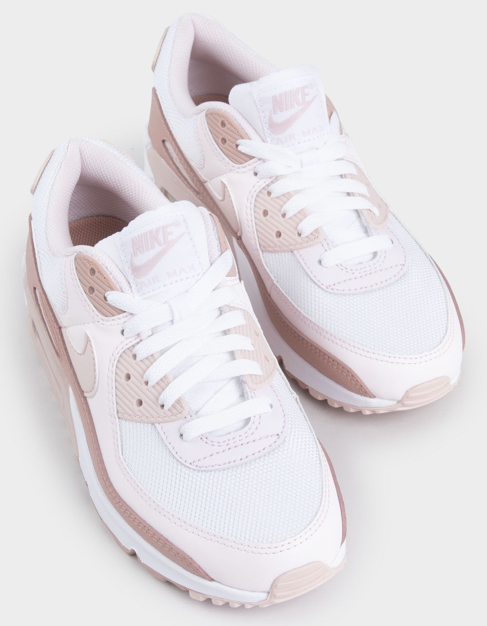 NIKE Air Max 90 Womens Shoes - WHT/PNK | Tillys