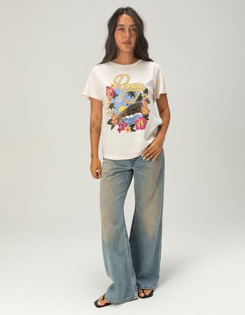 ROXY Surfin Womens Boyfriend Tee Alternative Image