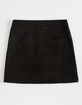 FOR ALL SEASONS Faux Suede Button Front Girls Skirt image number 2