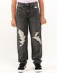 RSQ Girls 90s Acid Wash Jeans image number 4