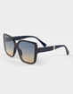 RSQ Oversized Square Gradient Sunglasses image number 1