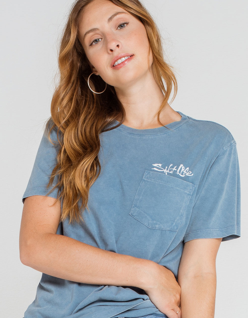SALT LIFE Mermaid Spear Womens Tee image number 1