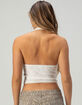 WEST OF MELROSE Lace Womens Halter Top image number 4