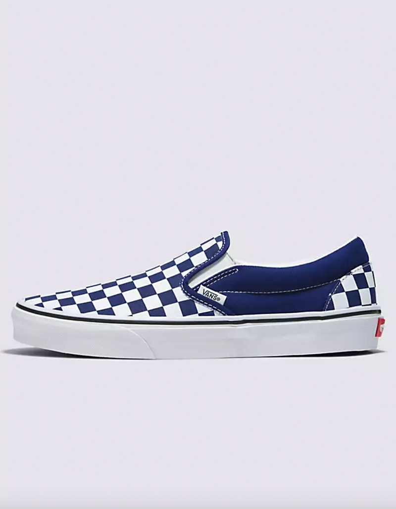 VANS Checkerboard Classic Slip-On Shoes image number 1