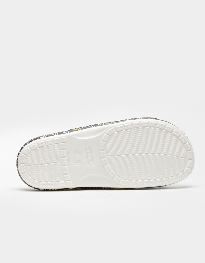 CROCS Smiley Unisex Slide Sandals image number 2