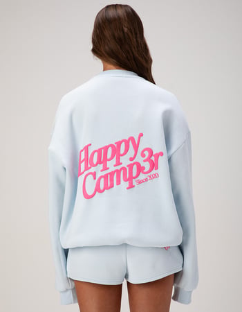 HAPPY CAMP3R Sun Soaked Womens Crewneck Sweatshirt Alternative Image