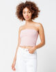 FULL TILT Essentials Pink Womens Tube Top image number 2