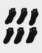 NIKE Everyday Plus Cushioned 6 Pack Womens Training Low Socks image number 1