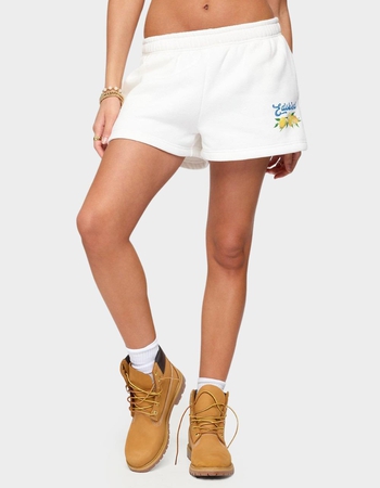 EDIKTED Squeeze The Day Sweat Shorts Primary Image