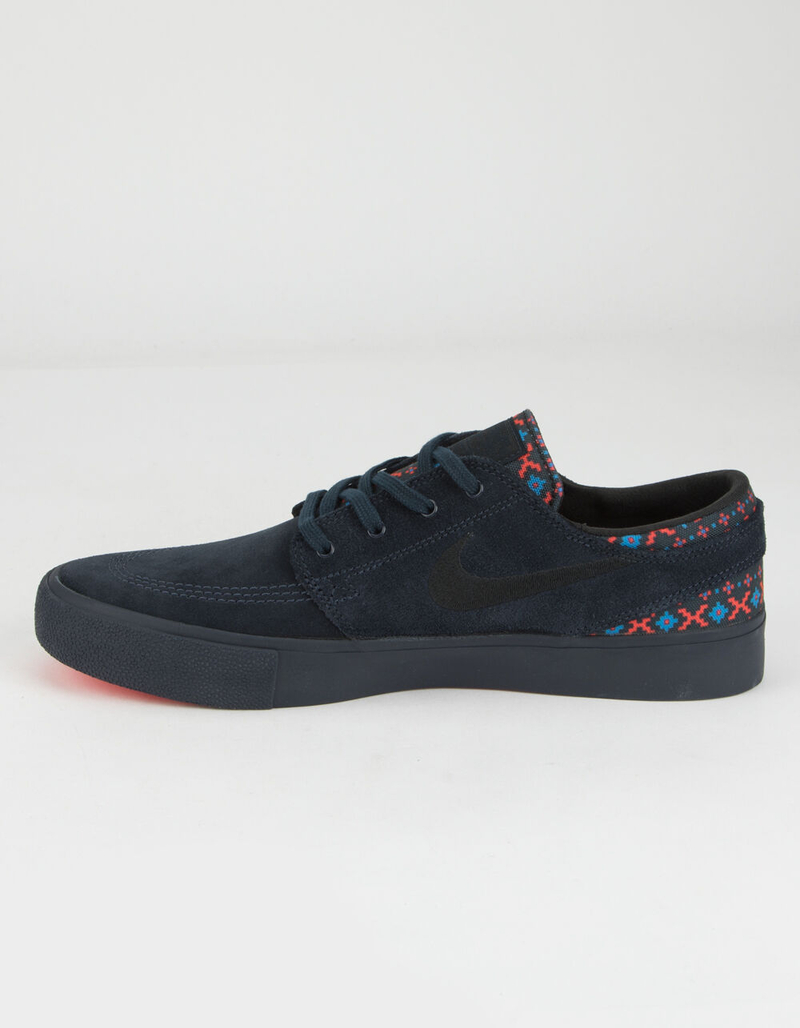 NIKE Zoom Stefan Janoski RM Premium Navy Shoes image number 3