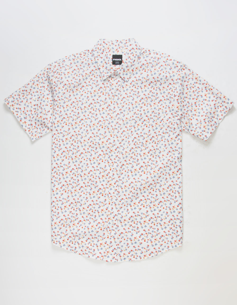 RSQ Mens Super Bloom Button Up Shirt image number 1