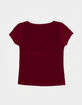RSQ Girls Butter Soft Surplice Top image number 2