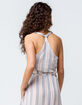 RVCA Liberty Striped Womens Crop Tank Top image number 3