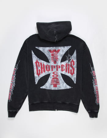 WEST COAST CHOPPERS Crawler Mens Zip-Up Hoodie Alternative Image