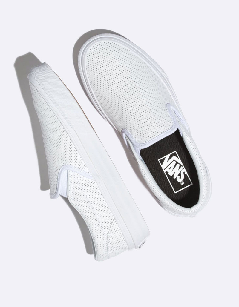 VANS Perf Leather Slip-On Womens Shoes image number 1
