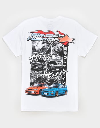 ALMOST HUMAN Wangan Redline Mens Tee Primary Image