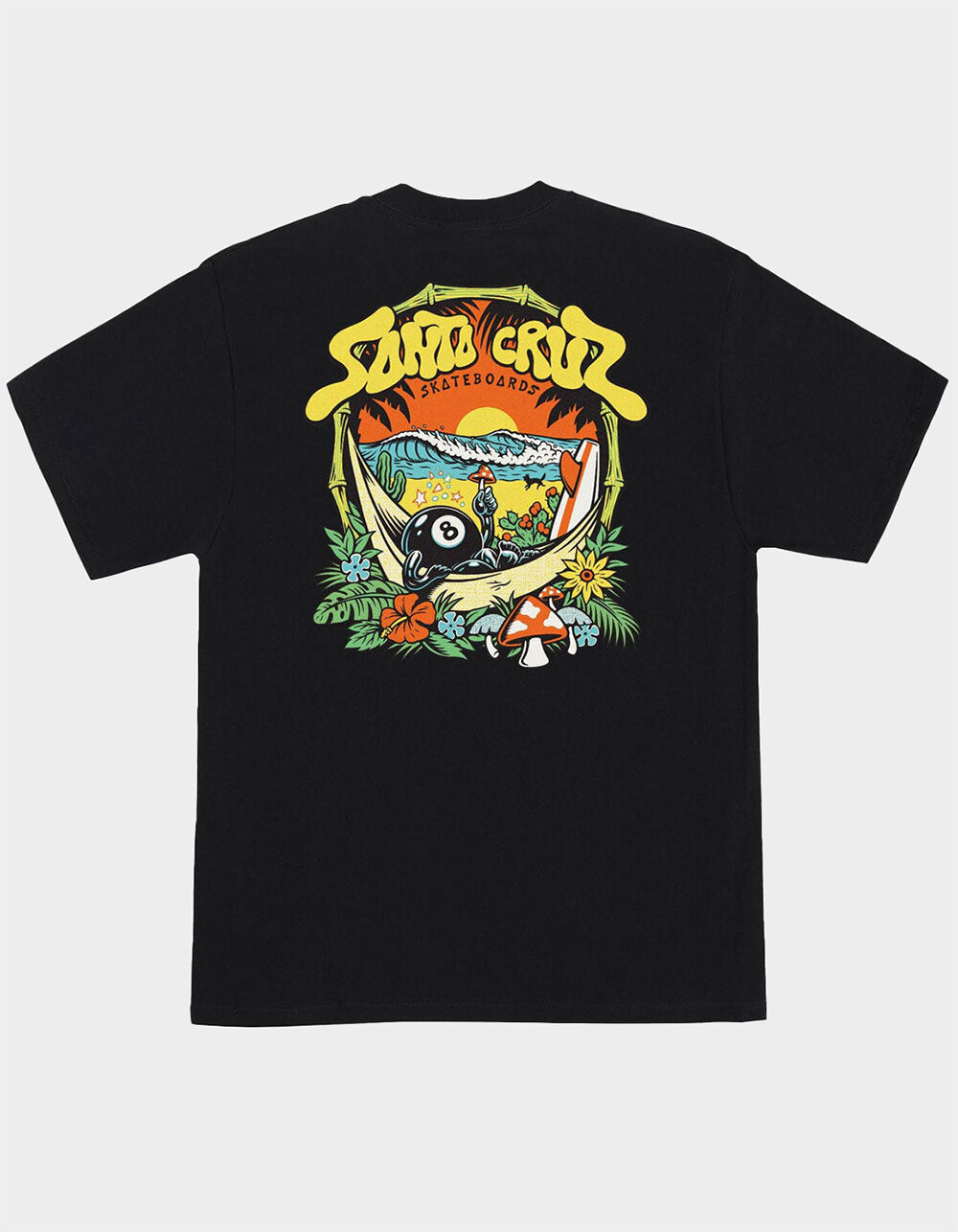 SANTA CRUZ Winkowski 8Baller Trip Mens Tee - BLACK - S | Tillys