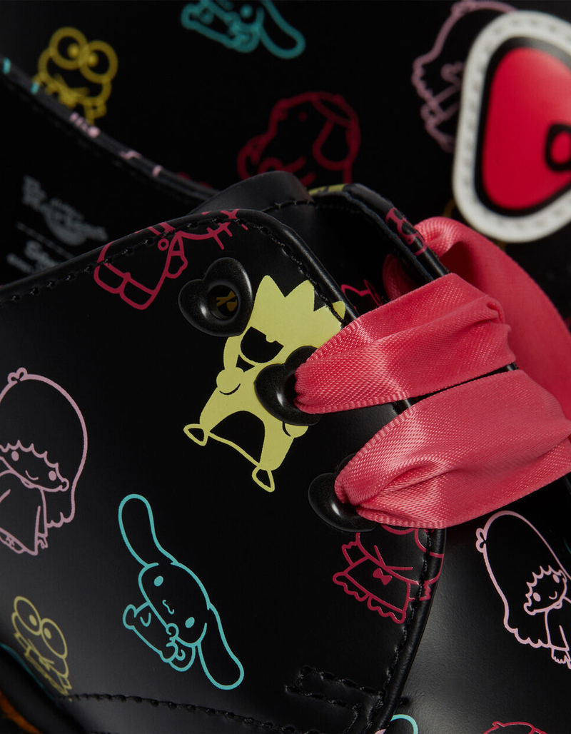 DR. MARTENS x Hello Kitty & Friends 1461 Smooth Leather Womens Oxford Shoes image number 3