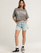 FULL TILT California Womens Crop Tee image number 5