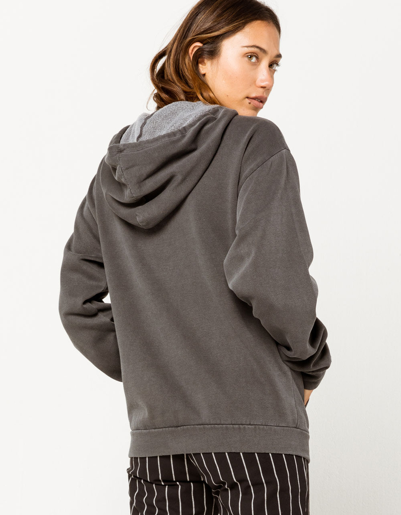 SKY AND SPARROW Mineral Womens Oversized Hoodie image number 2