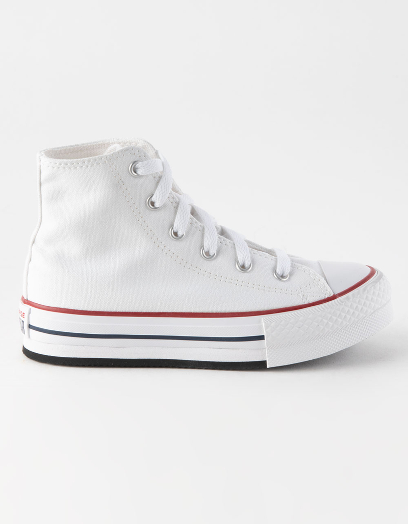 CONVERSE Chuck Taylor All Star EVA Lift Platform Girls High Top Shoes - WHITE