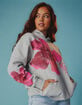 FULL TILT Hibiscus Womens Hoodie image number 6