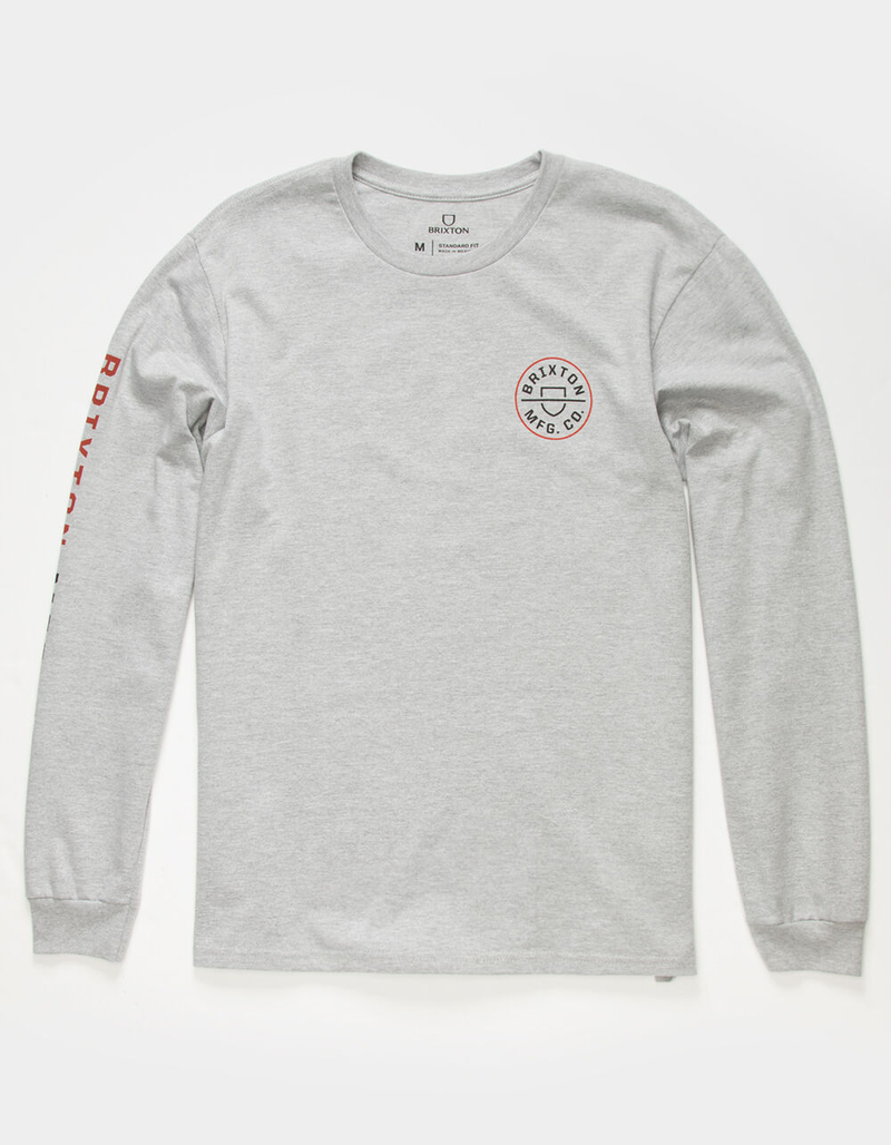 BRIXTON Crest Mens Eco Tee image number 2