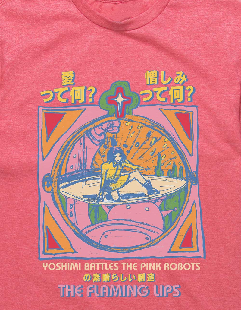 THE FLAMING LIPS Yoshimi Battles The Pink Robots Unisex Tee image number 1
