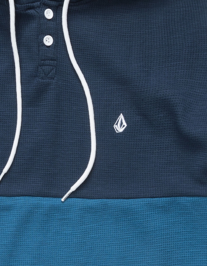 VOLCOM Murphy Dark Blue Mens Hooded Thermal image number 1