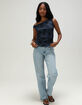 NECTAR CLOTHING Womens Sleeveless Mesh Top image number 2