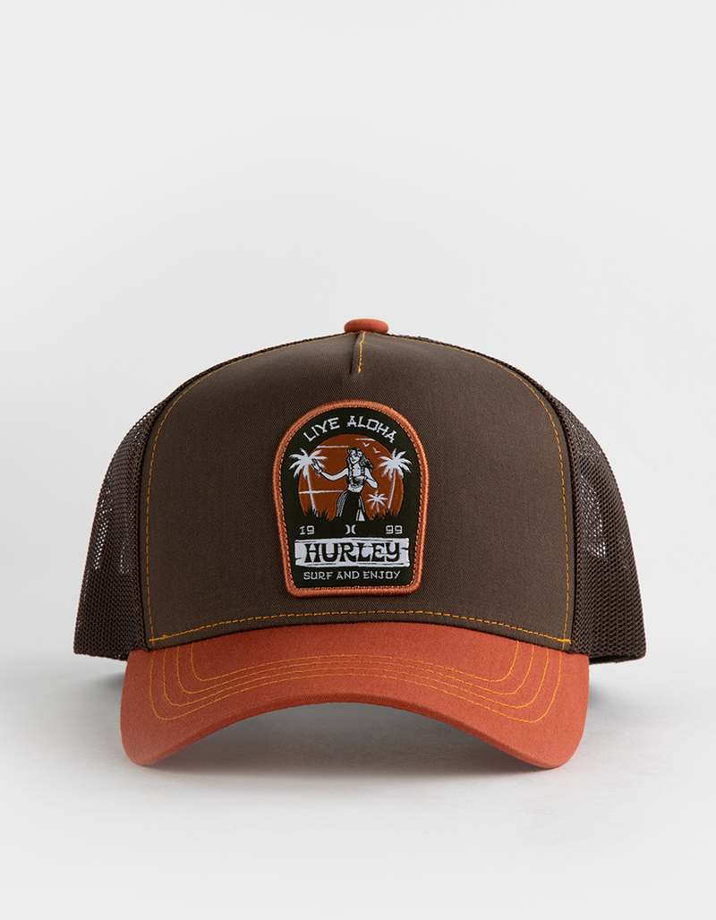 HURLEY Live Aloha Trucker Hat image number 1