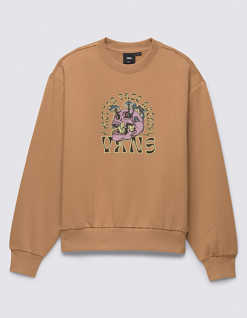 VANS Better Daze Womens Blousant Pullover Crewneck Sweatshirt image number 1