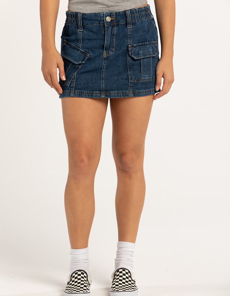 BDG Urban Outfitters Y2K Womens Denim Mini Skirt image number 1