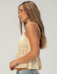 RSQ Womens Stripe Babydoll Cami image number 3