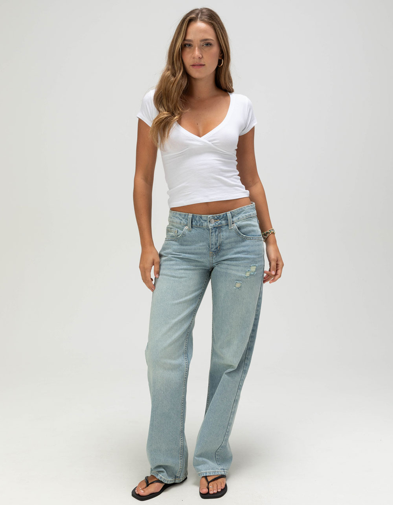 TILLYS Surplice Womens Tee image number 1