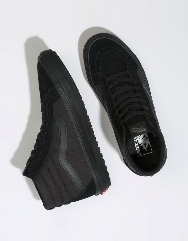 VANS Made For The Makers Sk8Hi Reissue UC Shoes BLACK/BLACK/BLACK
