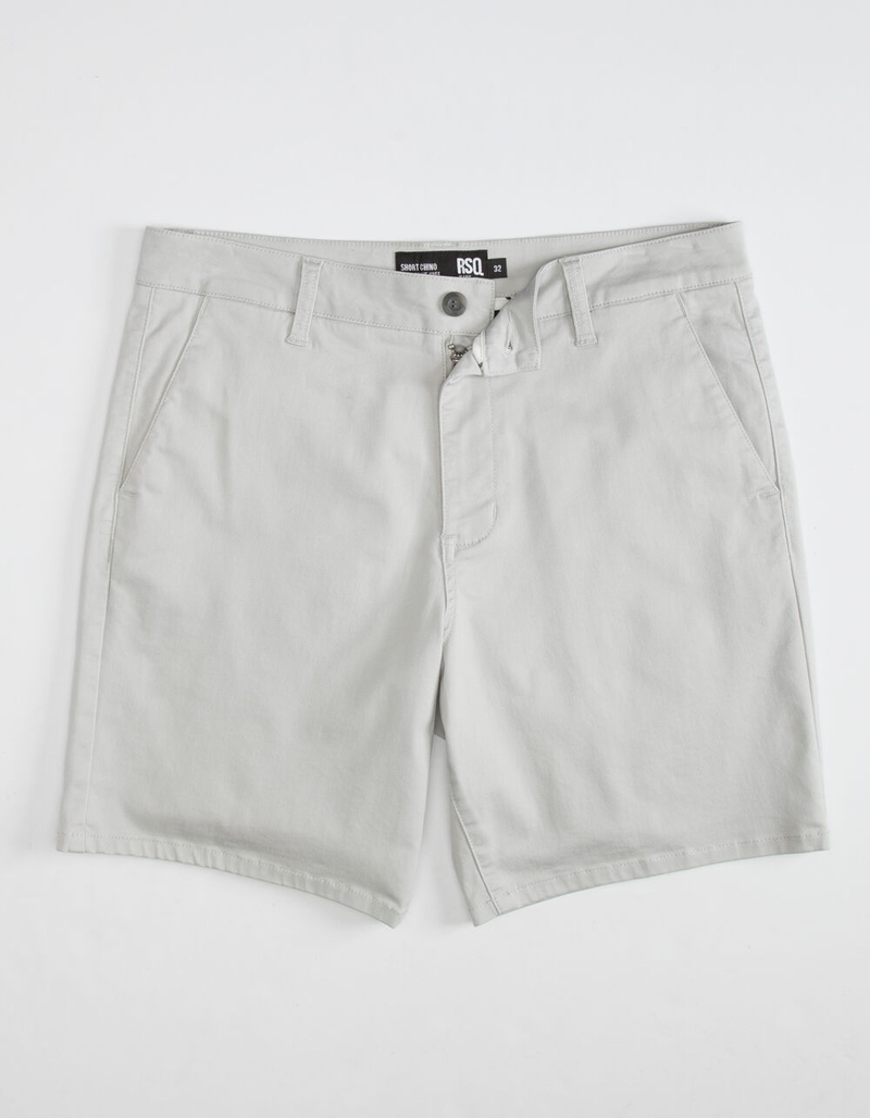 RSQ Short Mens Gray Chino Shorts image number 4