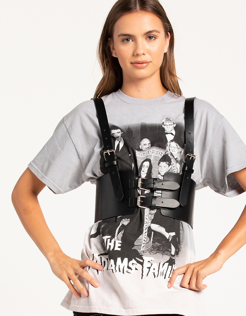 Wide Double Buckle Womens Harness Belt image number 0