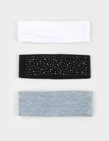 FULL TILT 3 Pack Rhinestone/Soft Headbands Primary Image