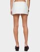EDIKTED Textured Floral Eyelet Mini Skort image number 3