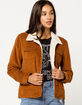 SKY AND SPARROW Corduroy Sherpa Womens Jacket image number 1